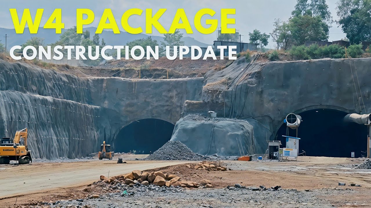 W4 Package Construction Update,Pune Ring Road 🛣️