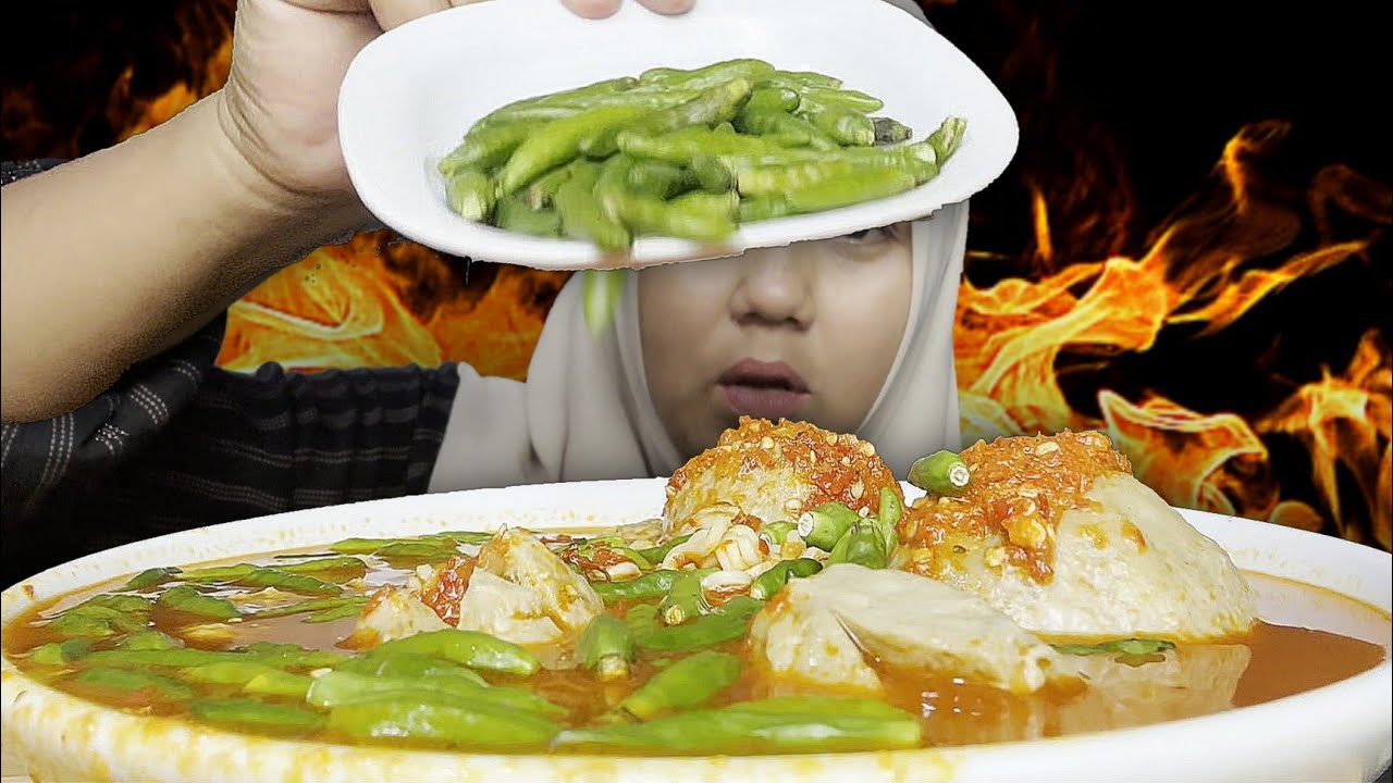 MUKBANG BAKSO SAMBAL SEMANGKOK EXTRA RAWIT BIKIN SEGER || #asmr #mukbang #bakso 
