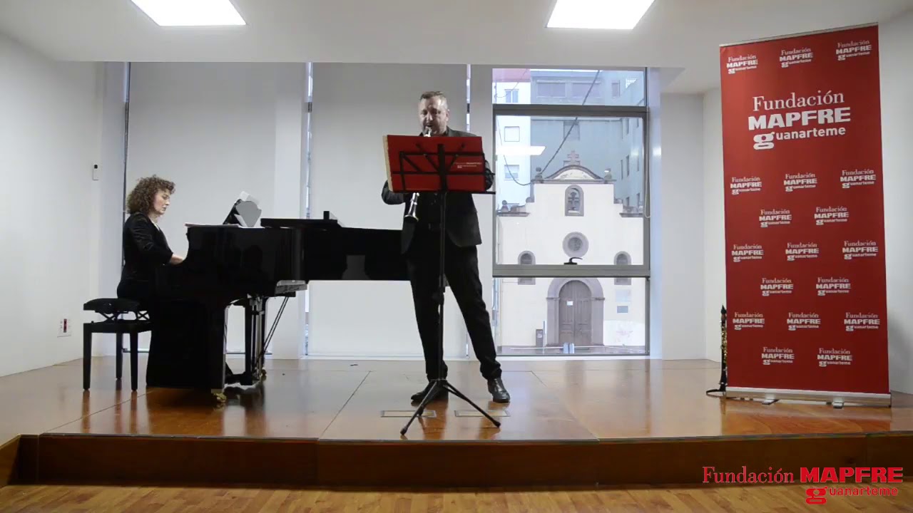 Cahuzac / Cantilene for clarinet and piano.