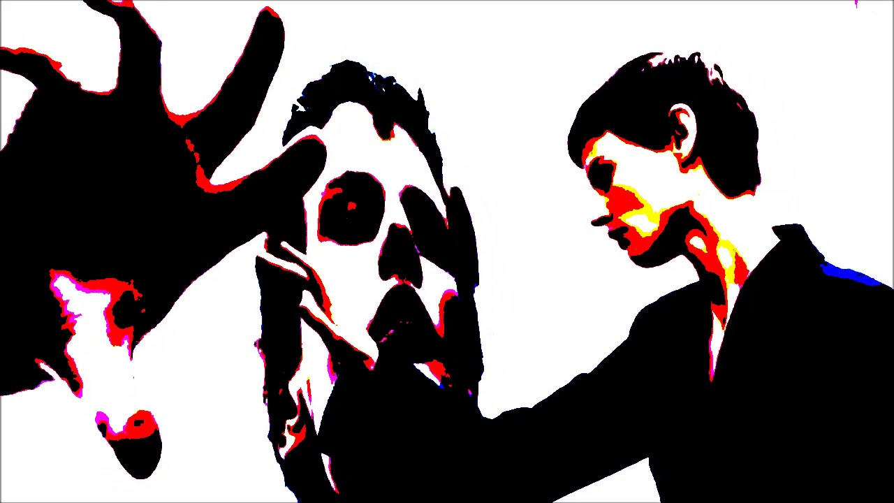 Camouflage - Laughing ( Greyscale )
