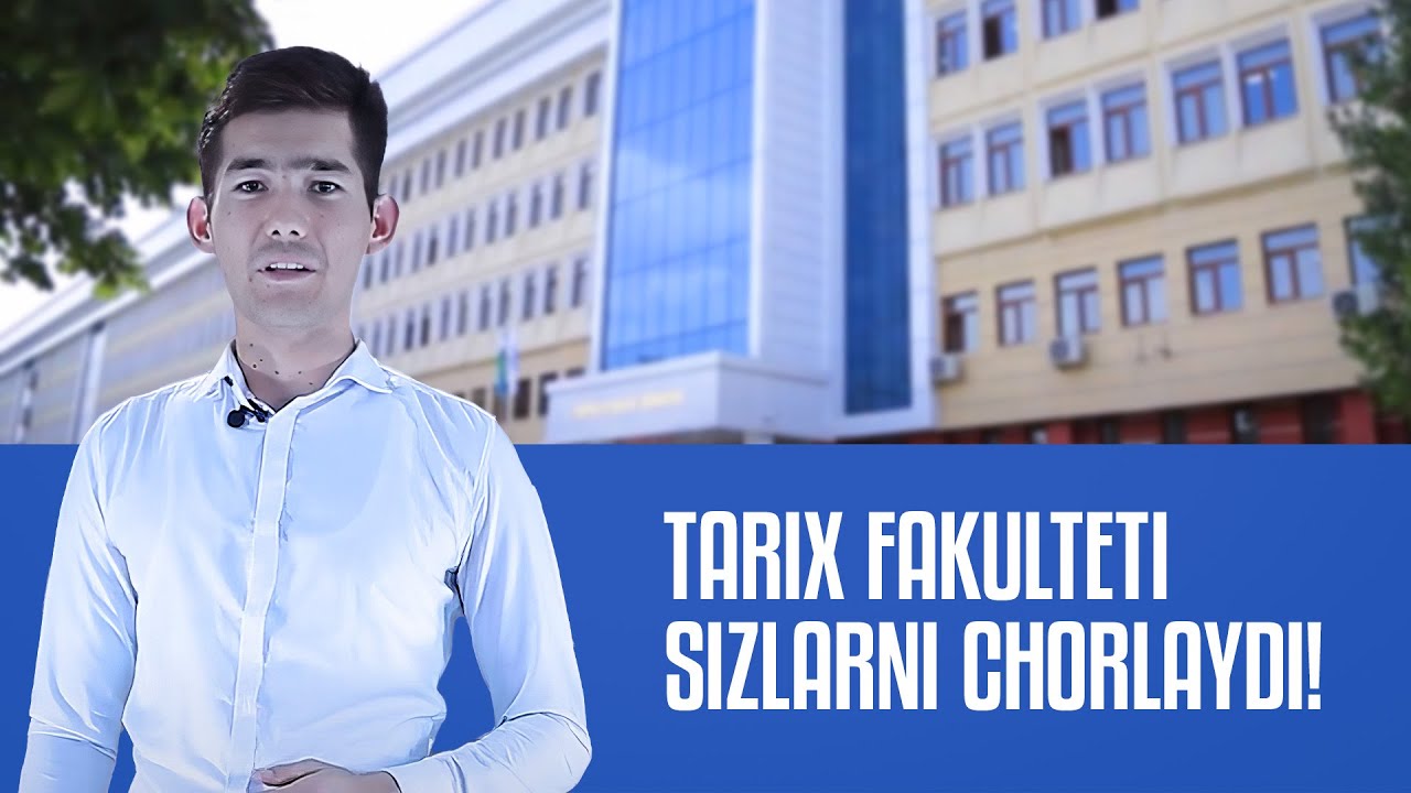 Tarix fakulteti sizlarni chorlaydi!