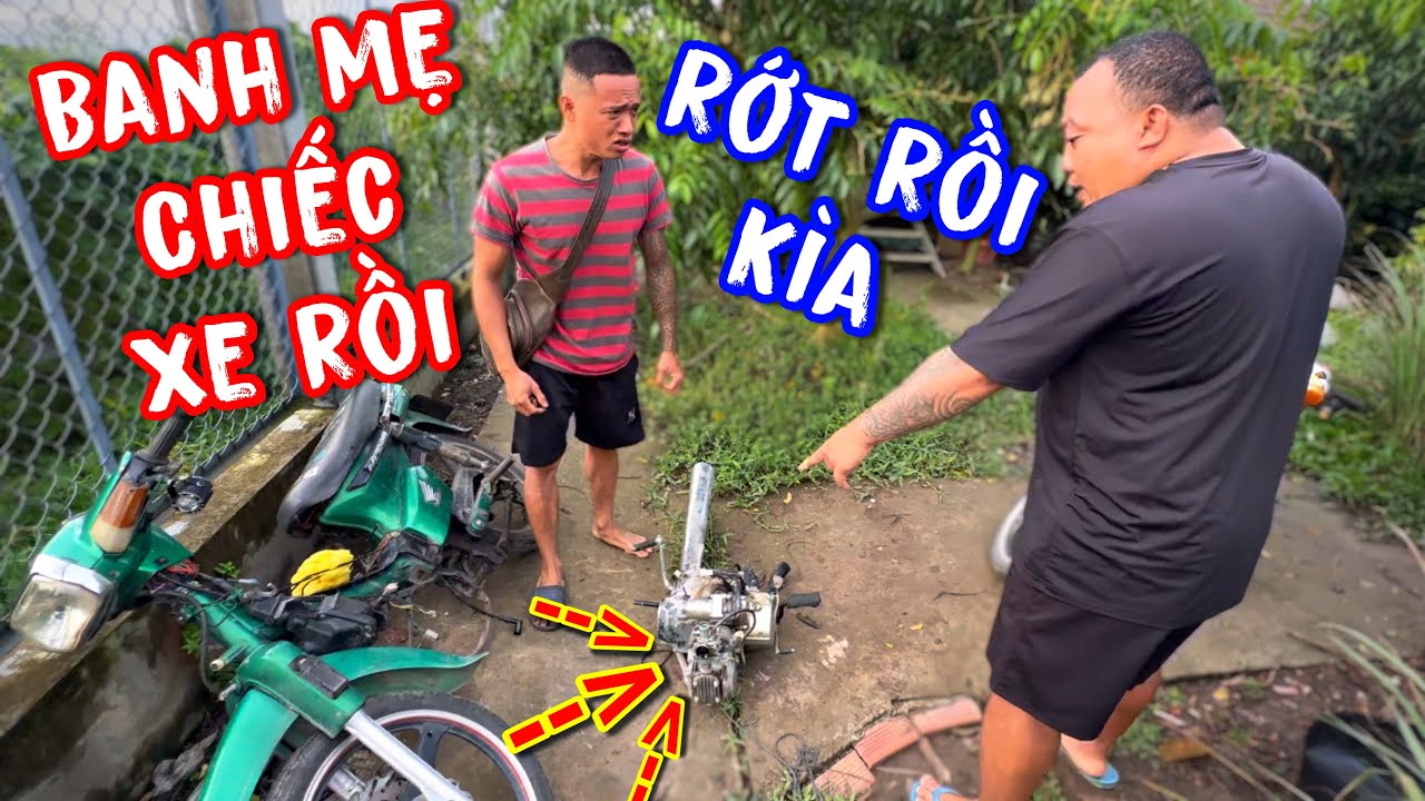 đứng hình phát hiện xe mình không còn nguyên vẹn nữa | Thánh Xàm Vlog