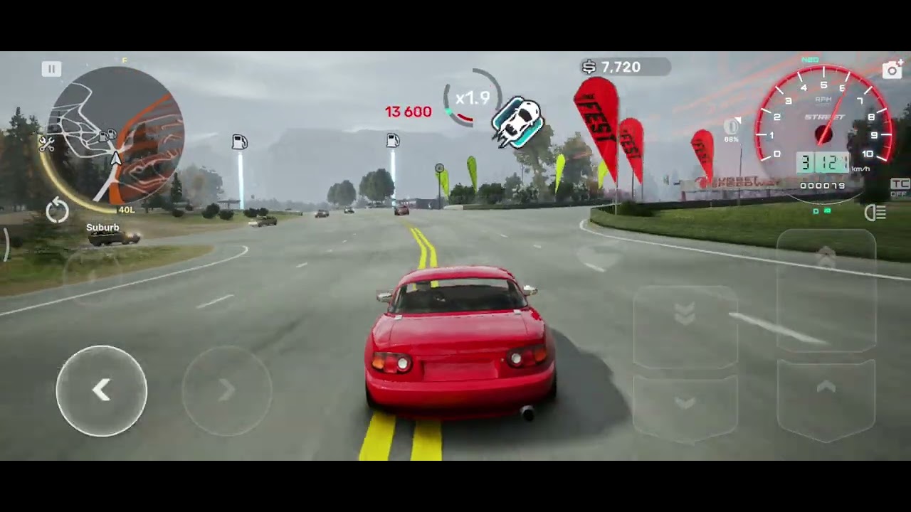CARX STREET MAX GRAPHICS POCO X6 PRO