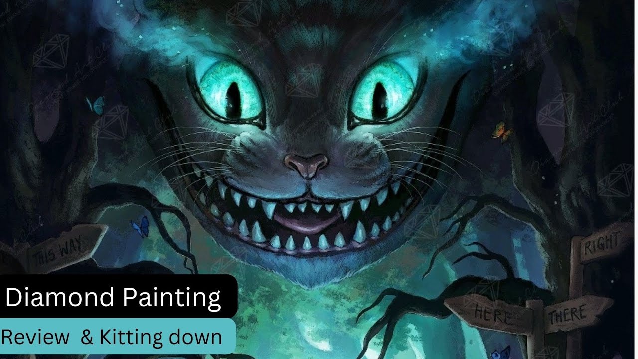 Diamond Painting Review & Kitting down 💎 DAC Into the Wonderland 💎 JoJoes Art