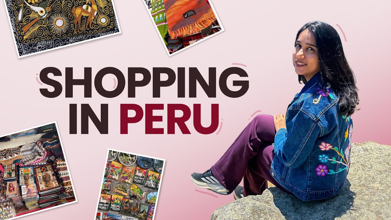 What I bought in Peru | Shopping haul (Urdu/Hindi)
