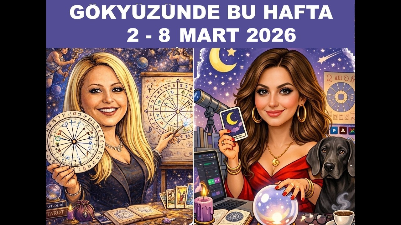 GÖKYÜZÜNDE BU HAFTA (2 - 8 MART 2026) TÜM BURÇLAR