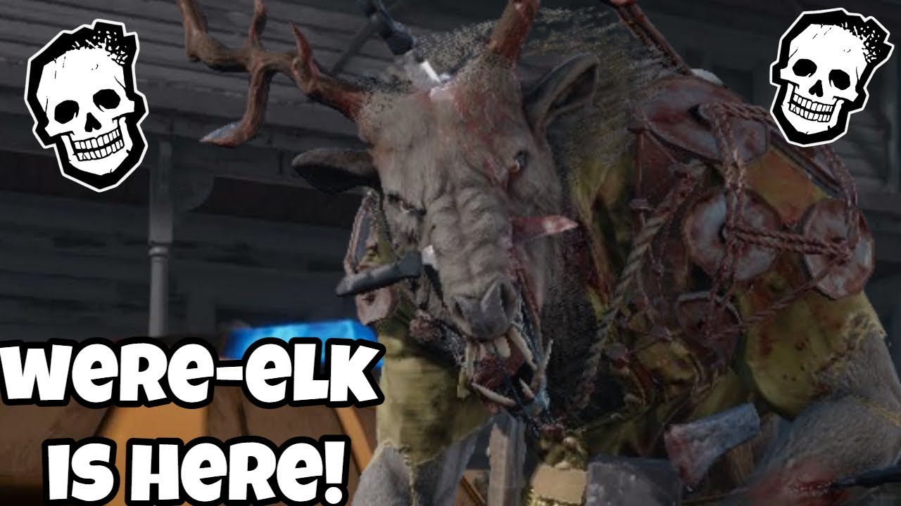 WERE-ELK HUNTRESS IS SICK! (New Lullaby + Mori!) | Dead By Daylight