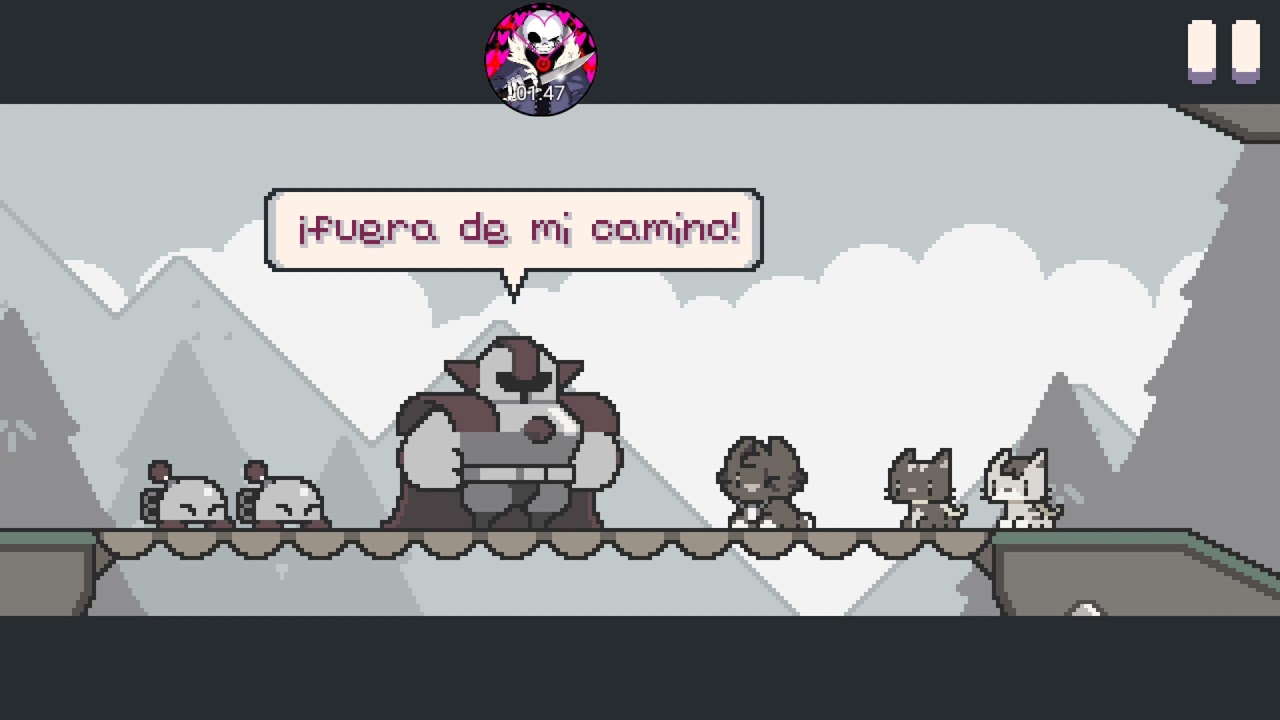 Super cat tales 2 escena:McMeow nos traiciona