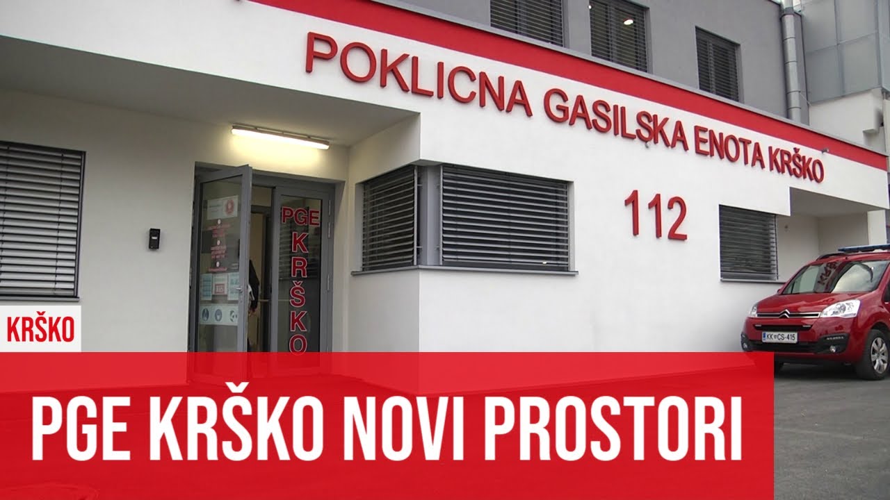 KRŠKO: Poklicni gasilci so se že preselili v nove prostore