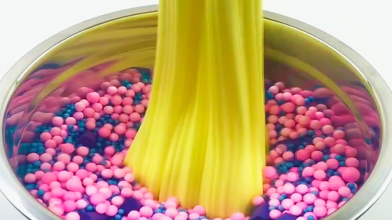 Relaxing Slime ASMR - Floam Making #7
