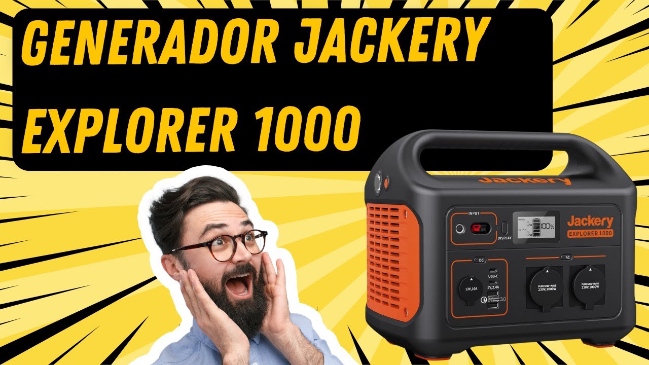 ⚡️ JACKERY EXPLORER 1000 | &iquest;Vale la pena en 2025? 🟠