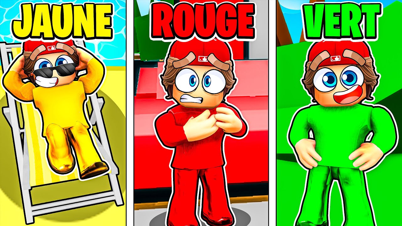 Vivre 24H avec une SEULE COULEUR sur BROOKHAVEN !