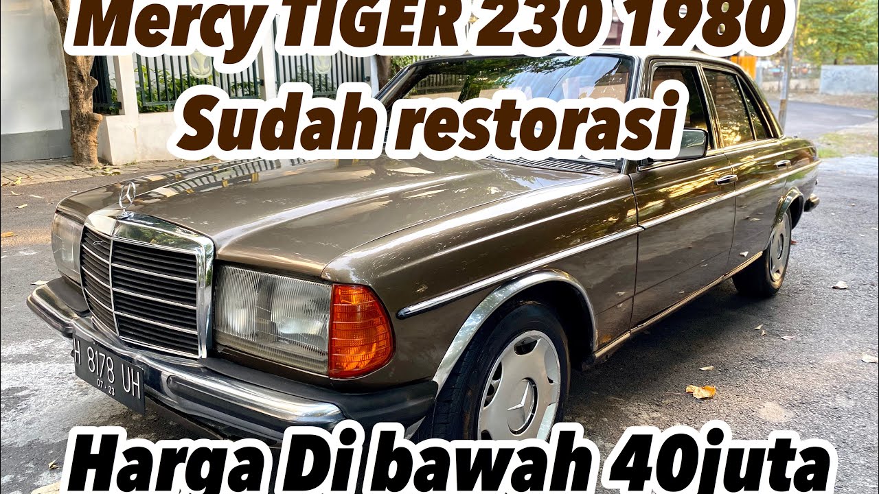 DiJual Mercy Tiger 230 1980 AC PS PW