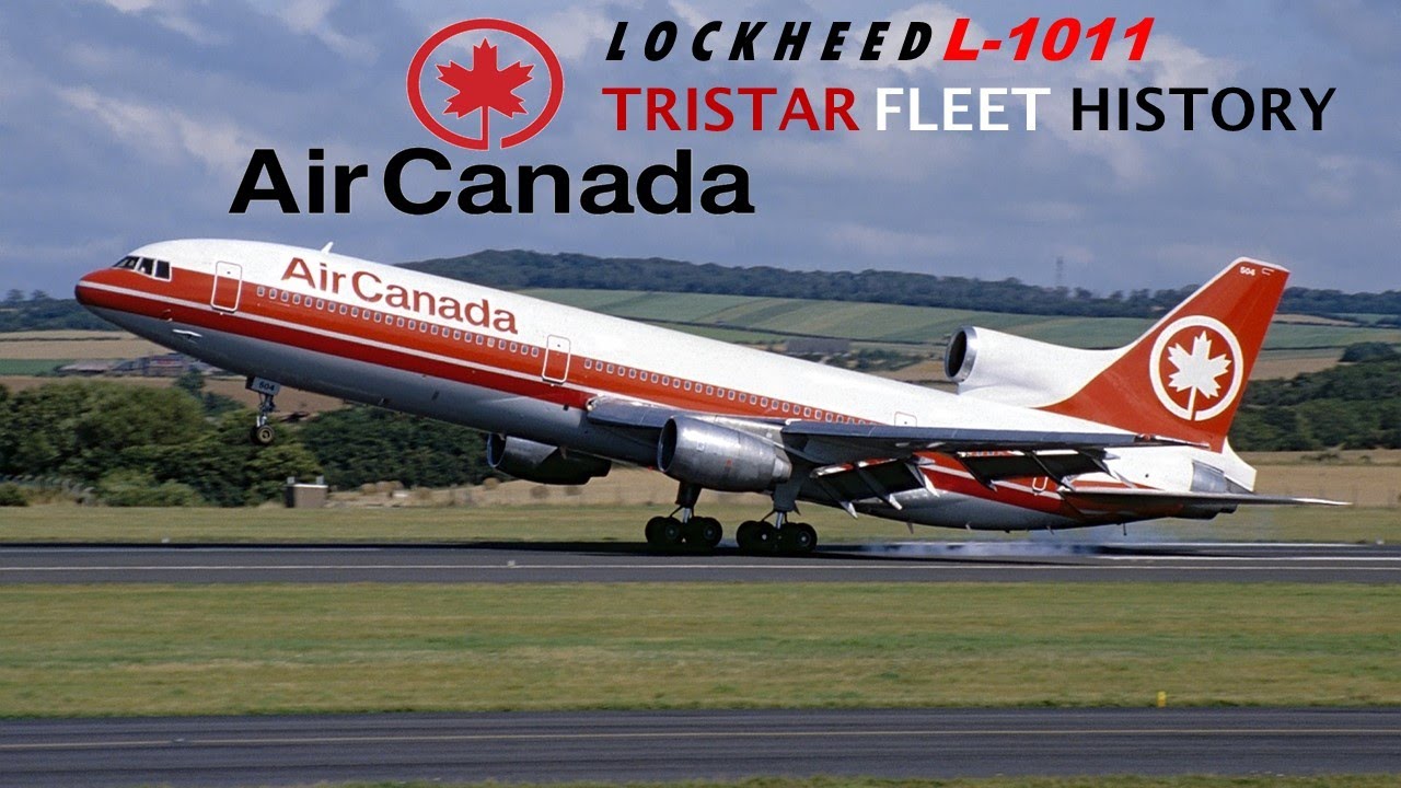 Air Canada Lockheed L-1011 Tristar Fleet History (1973-1997)