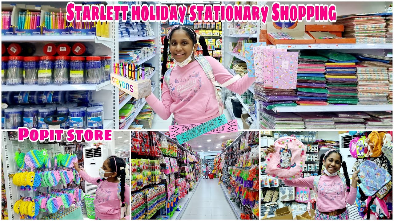 Holiday STATIONARY/Craft Shopping/POPIT Store /Affordable Low Cost KIDS STATIONARY Store In Bahrain