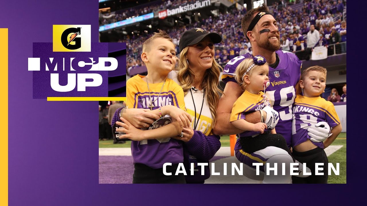 Caitlin Thielen Mic'd Up During Vikings Greatest Comeback in NFL History Game Against the Colts