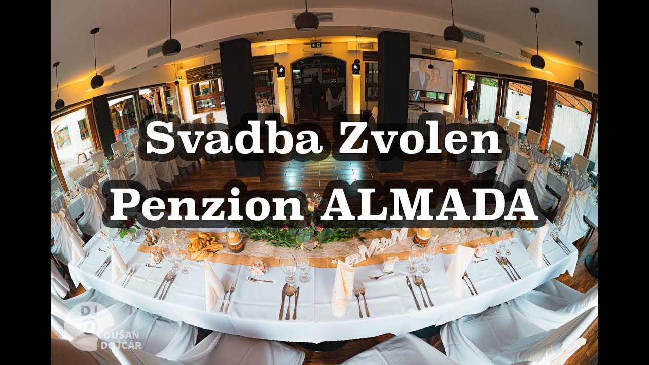 Svadba Zvolen - Penzion Almada - DJ na svadbu