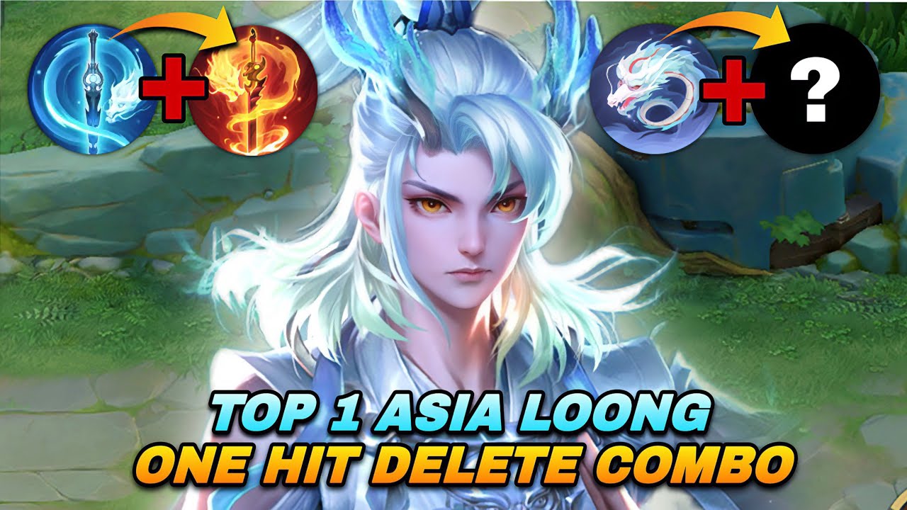 TOP 1 ASIA LOONG ONE HIT DELETE COMBO DOMINATES IN PEAK RANK! | LOONG BEST BUILD & ARCANA 2025