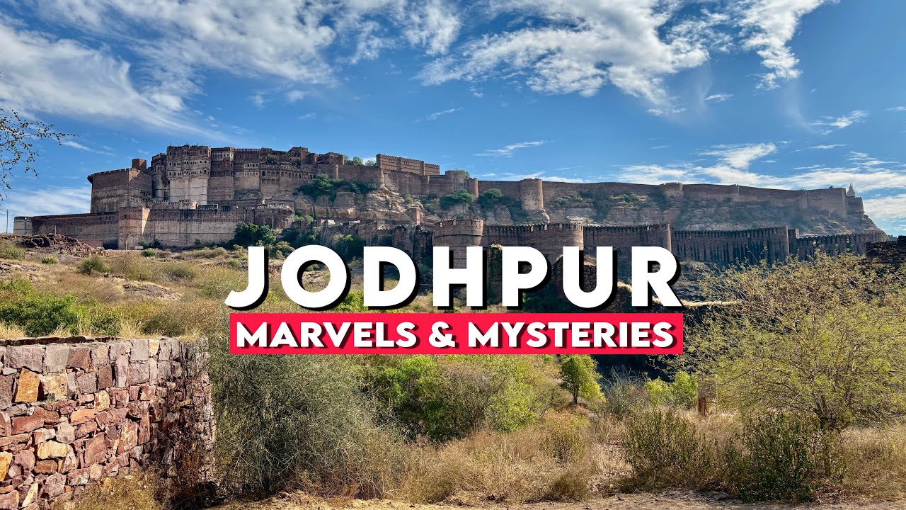 Exploring Jodhpur Rajasthan | Unfolding Secrets & Mysteries of Mehrangarh Fort 😱 | Part-1