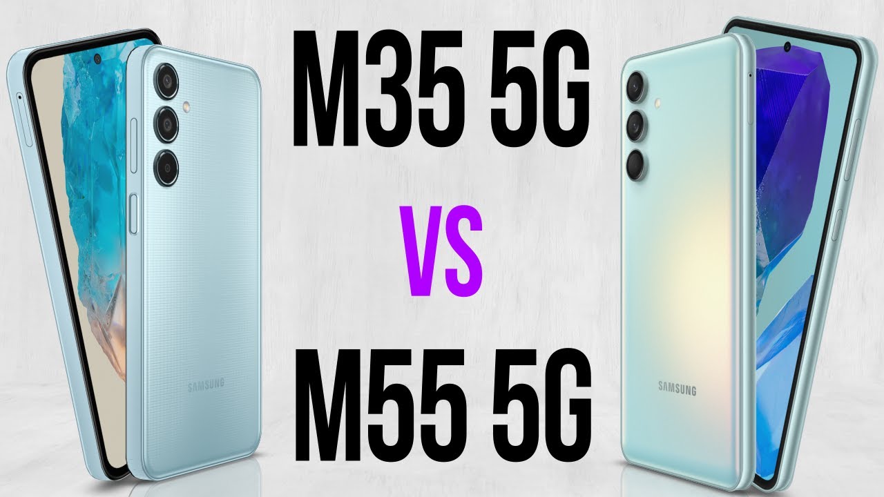 M35 5G vs M55 5G (Comparativo & Pre&ccedil;os)
