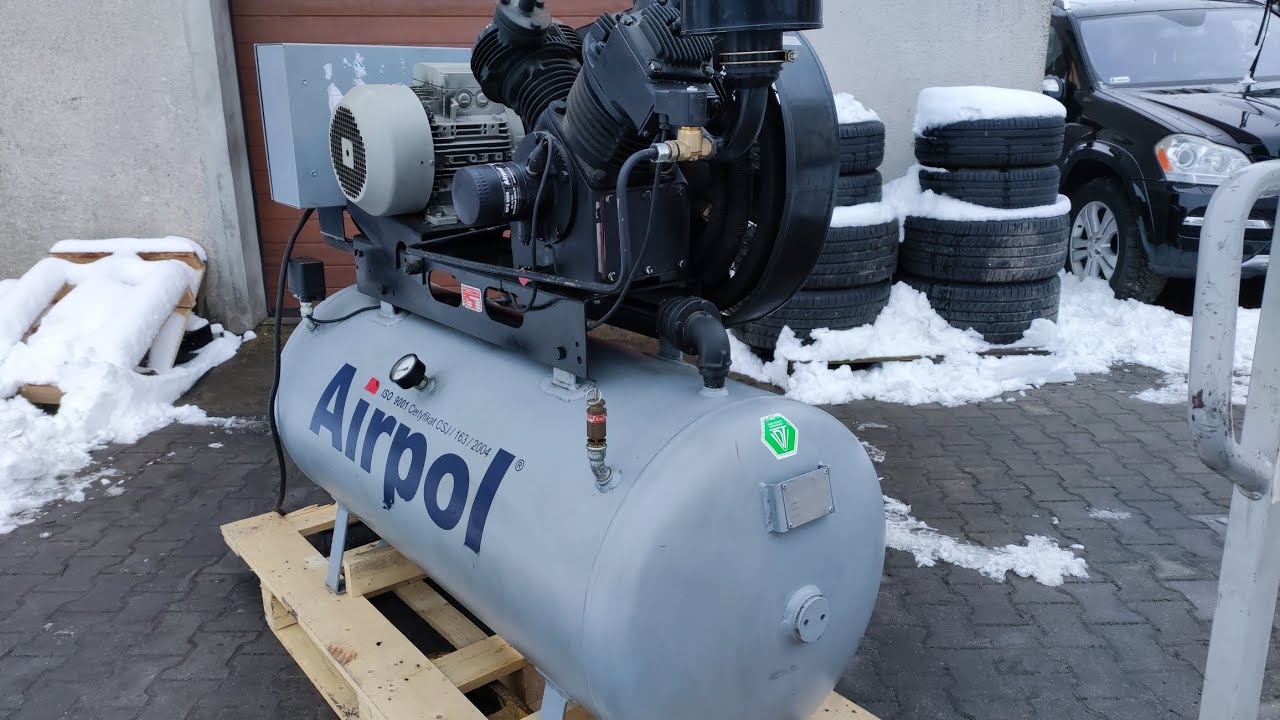 Airpol N50 Siemens 7,5kW Komnino 400l