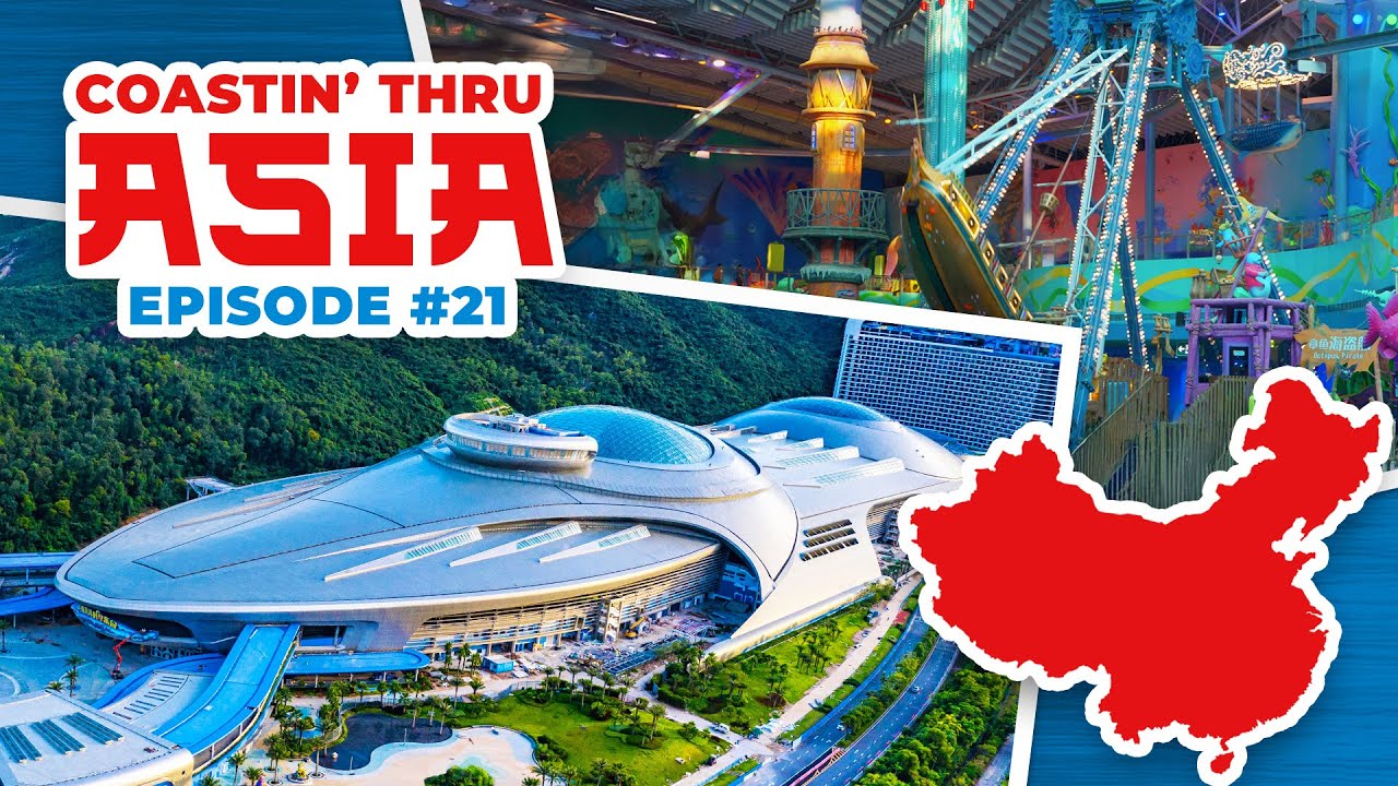 We Went to the NEW Worlds Largest Indoor Theme Park Chimelong Spaceship!