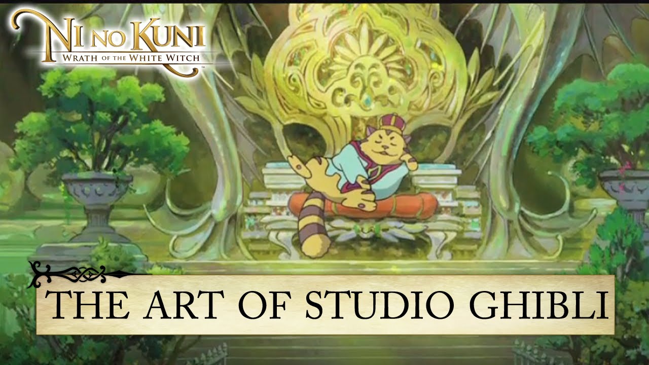 Ni no Kuni: Wrath of the White Witch - PS3 - The Art of Studio Ghibli (Behind the Scene #2)
