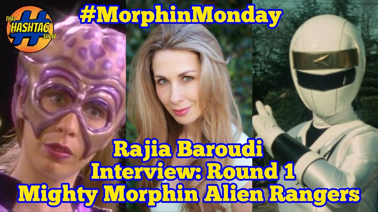 Rajia Baroudi Interviews: Round 1 | Mighty Morphin' Alien Rangers | Morphin' Monday