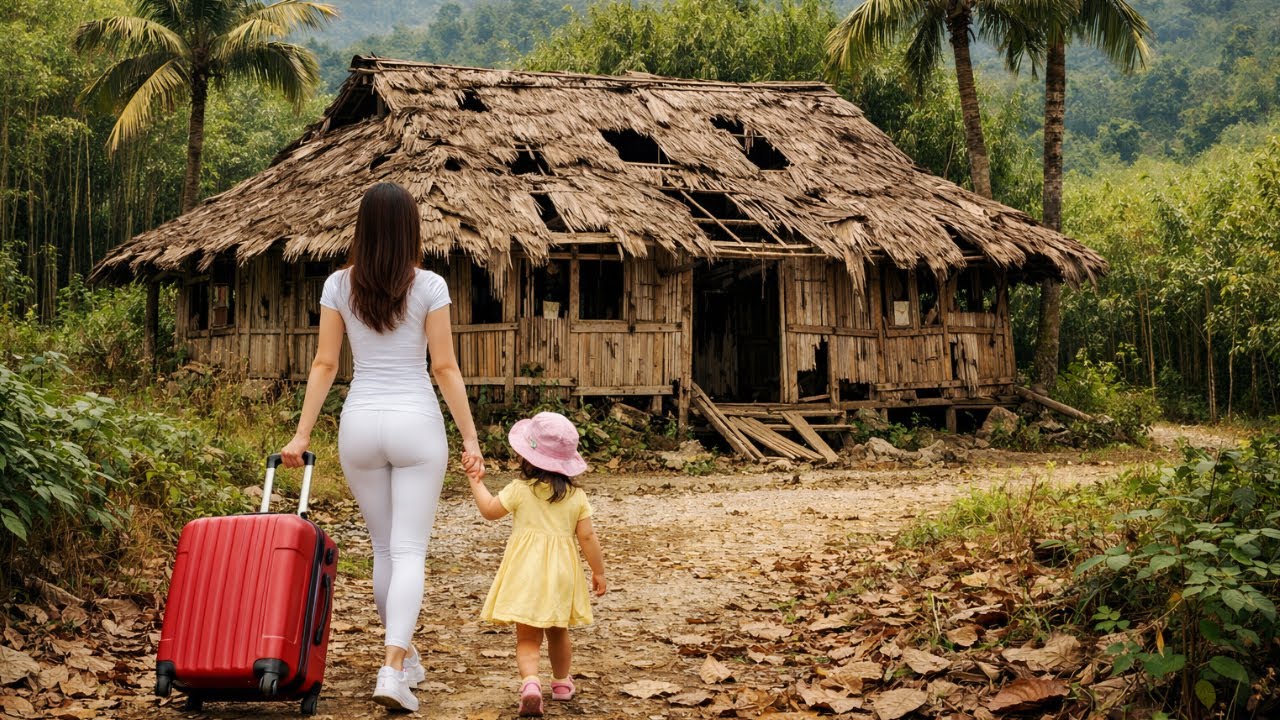 Young women REVITALIZE their dilapidated home and move back in to live there.