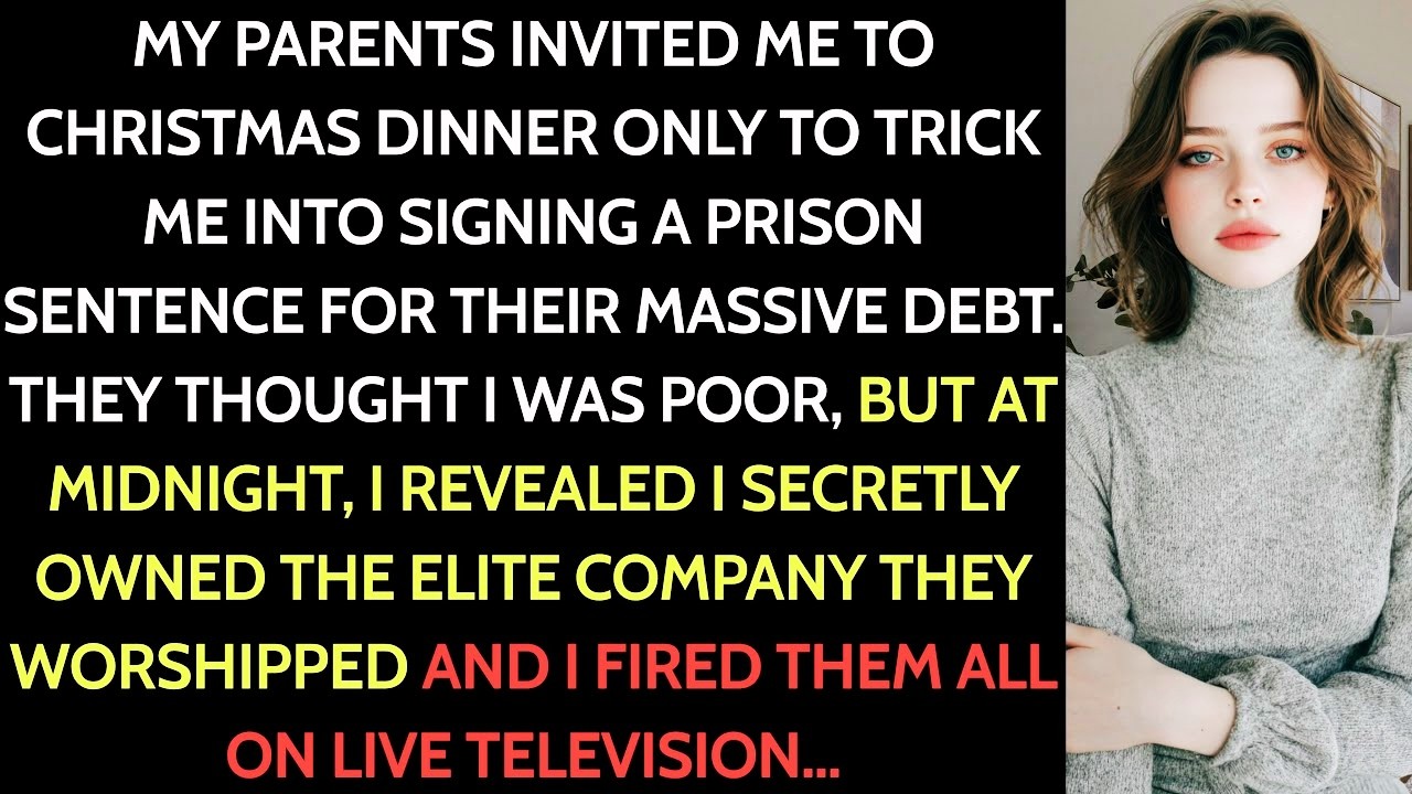 At Christmas night, they begged me not to come; by midnight, something unbelievable happened...?