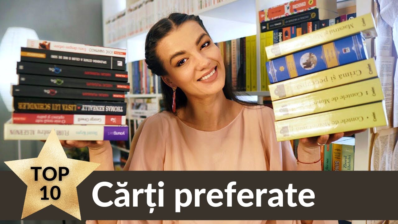 Top 10 📚 Carti preferate | Update 2022