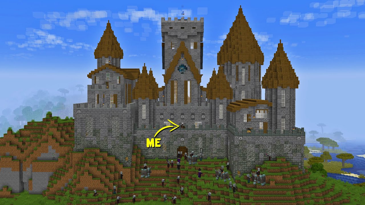 I Built a Raid-Proof Castle!