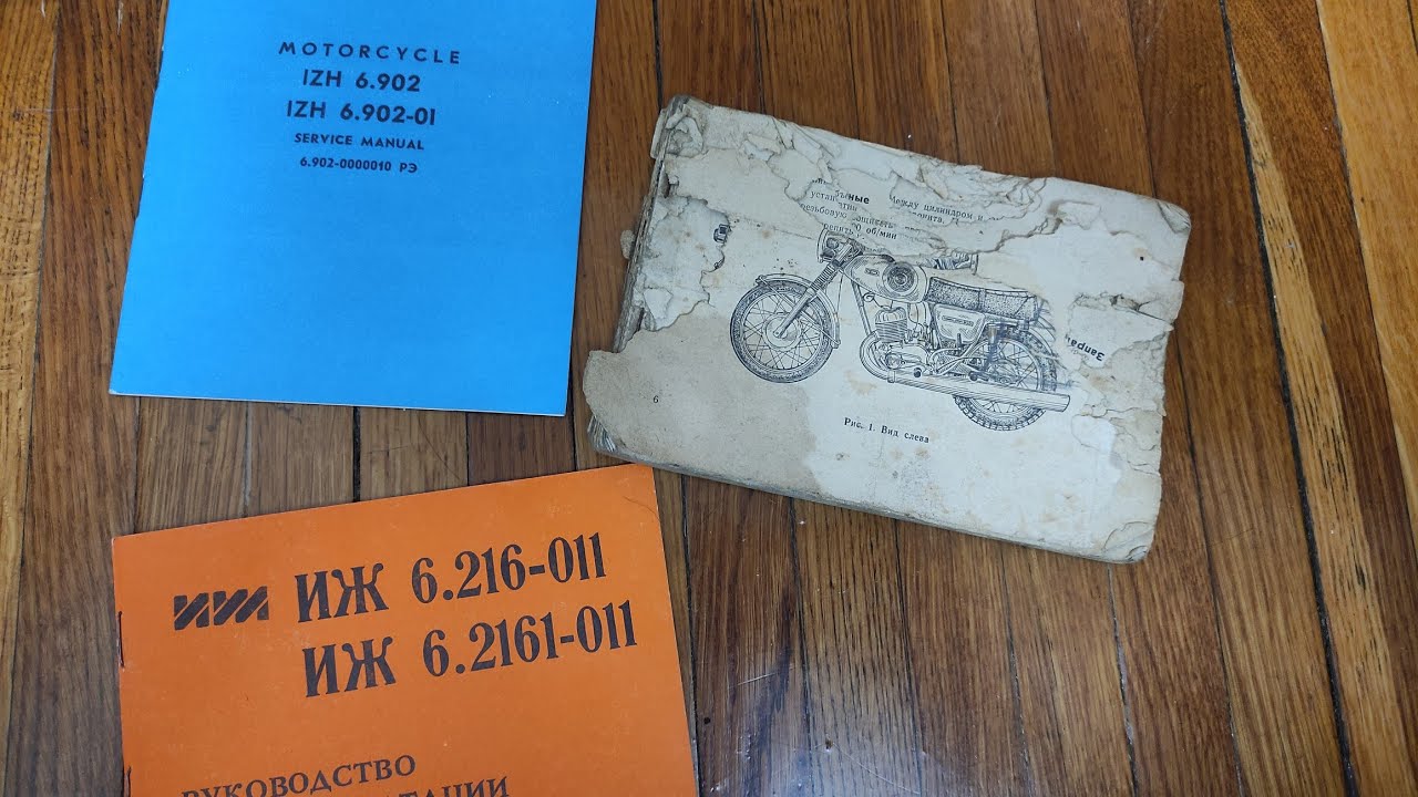 Редкая литература. ИЖ ПС 1974, ИЖ К16, ИЖ Спрингбок