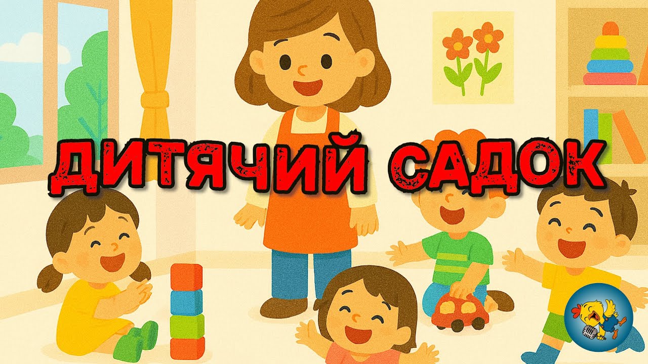 ДИТЯЧИЙ САДОЧОК - пісенька для малюків, які вперше ідуть до дитячого садка #дитячийсадок #длядітей