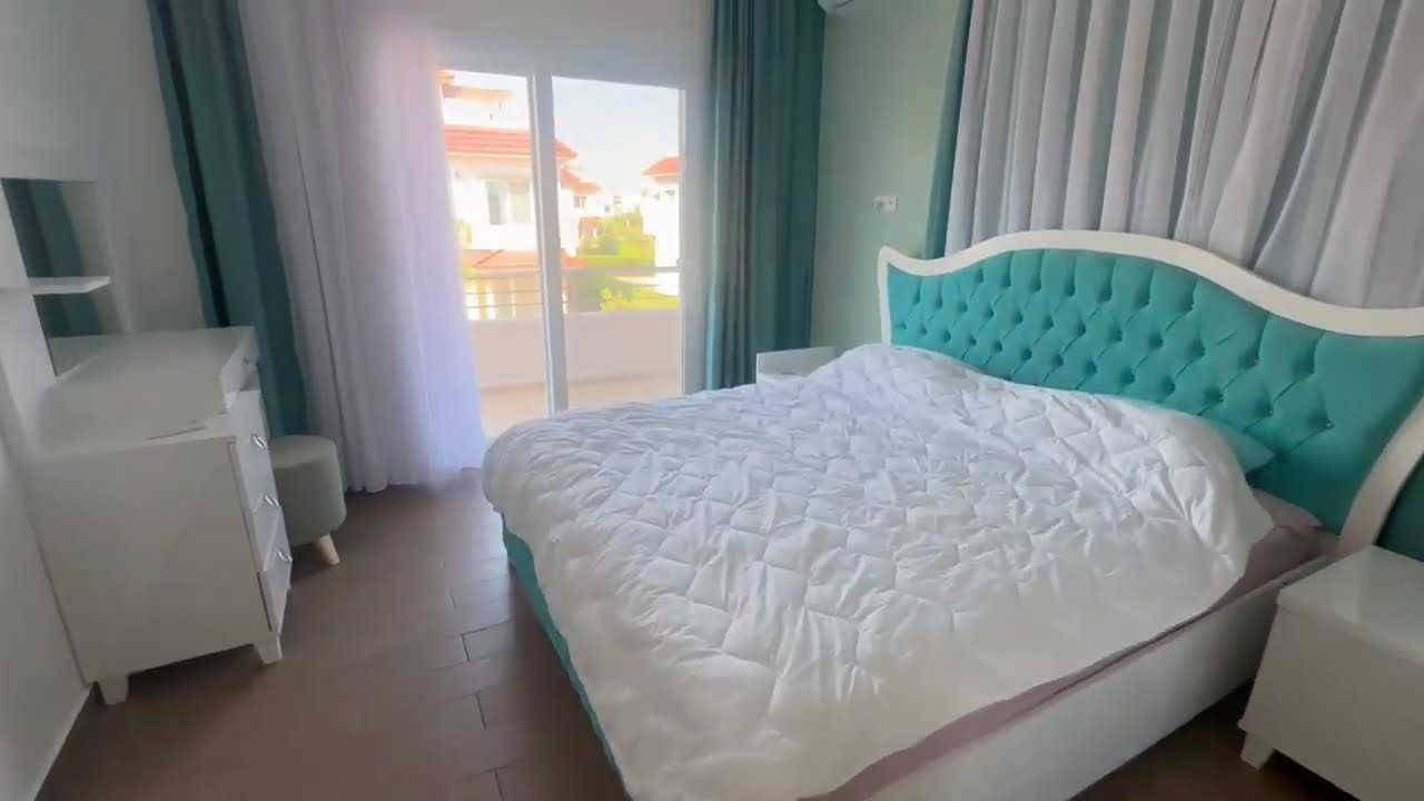 İSKELE – LONG BEACH 3 YATAK ODALI DUBLEX AYLIK ÖDEMELİ KİRALIK VİLLA *** £ 1.100  ***