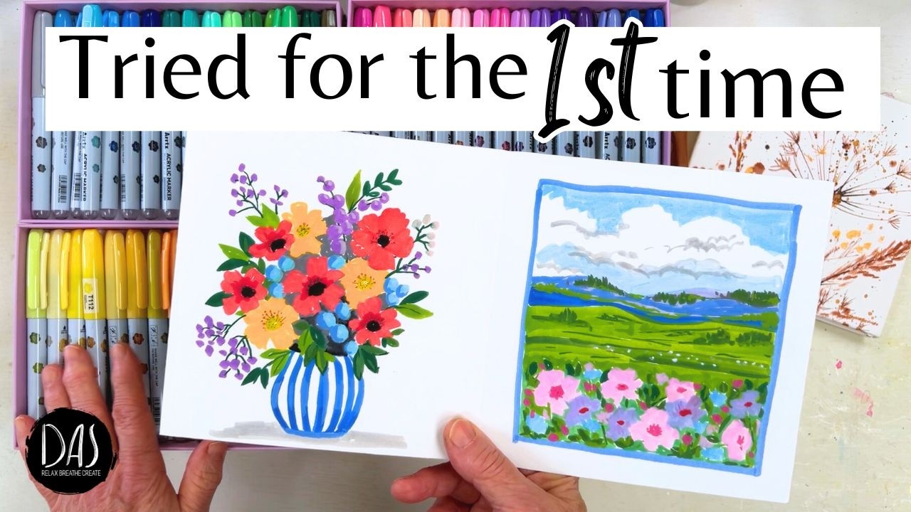 Worth The Hype?? Honest Opinion&mdash;Are These Acrylic Brush Pens Vital for Watercolor Painters?