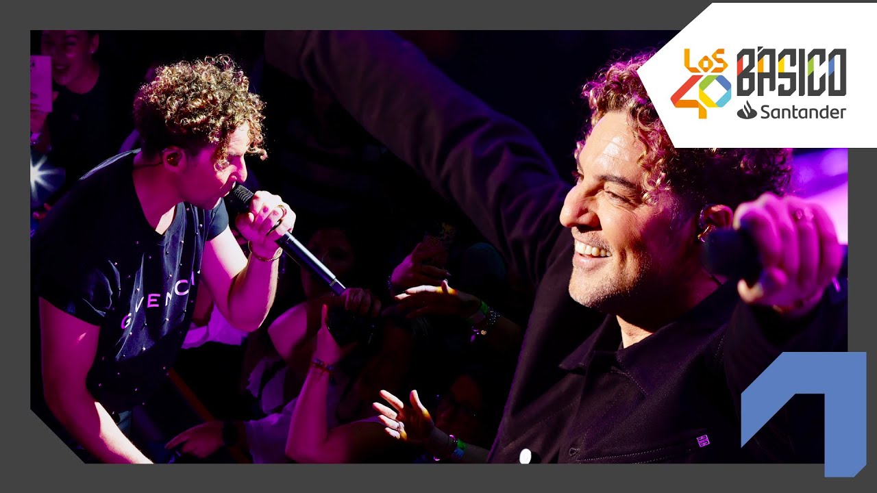 LOS40 Básico Santander con DAVID BISBAL (2024) | LOS40
