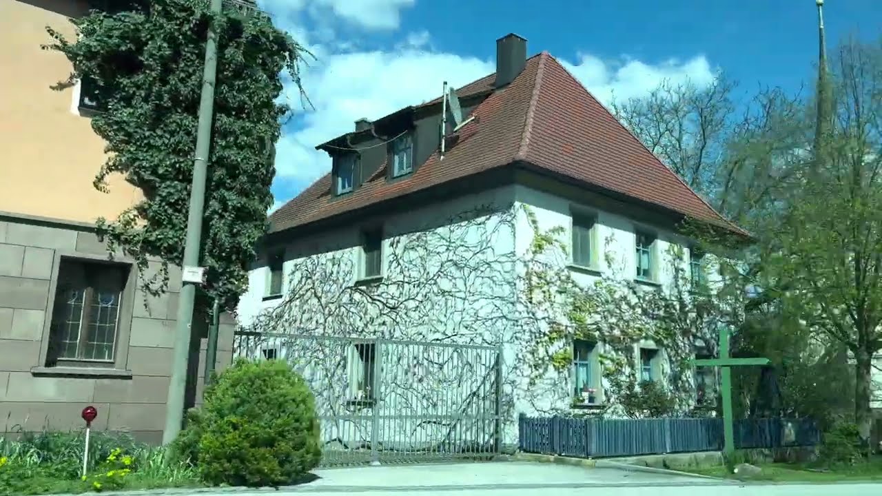 61.Beautiful spring Contryside in Germany Driving Tour / mùa xuân trên con đường nông thôn nước Đức