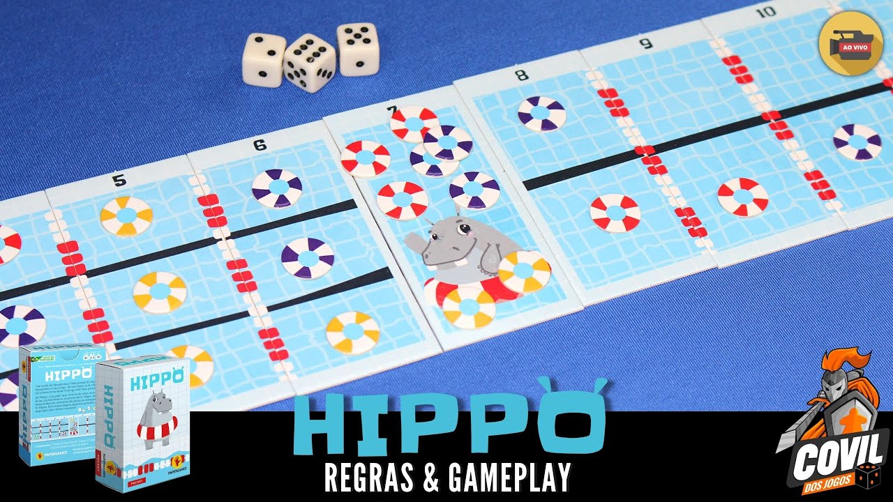 Hippo -  Regras  e Gameplay Ao Vivo