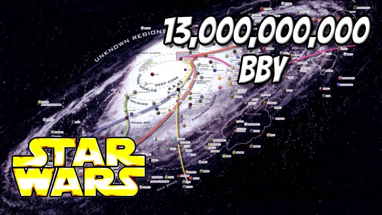 What Happened in Star Wars Universe 13,000,000,000 BBY | Star Wars Legends Pre-Republic era