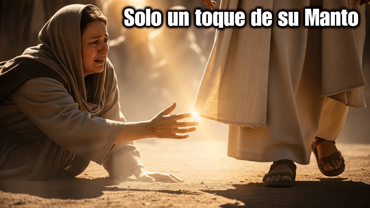 Solo un toque de su Manto | Canción Cristiana de Fe y Sanidad ✝️ Alabanza Inspirada en Marcos 5