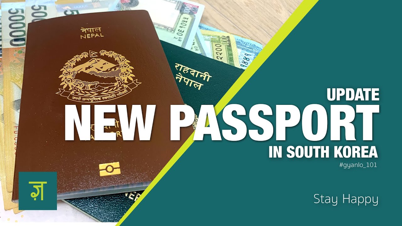 New Passport update in South Korea.