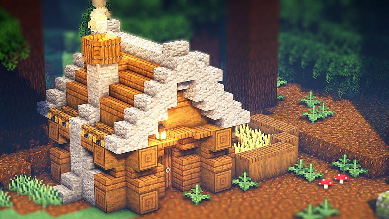 🏡 Minecraft Tutorial | Casa INICIAL [ Completa ]  ⚒️