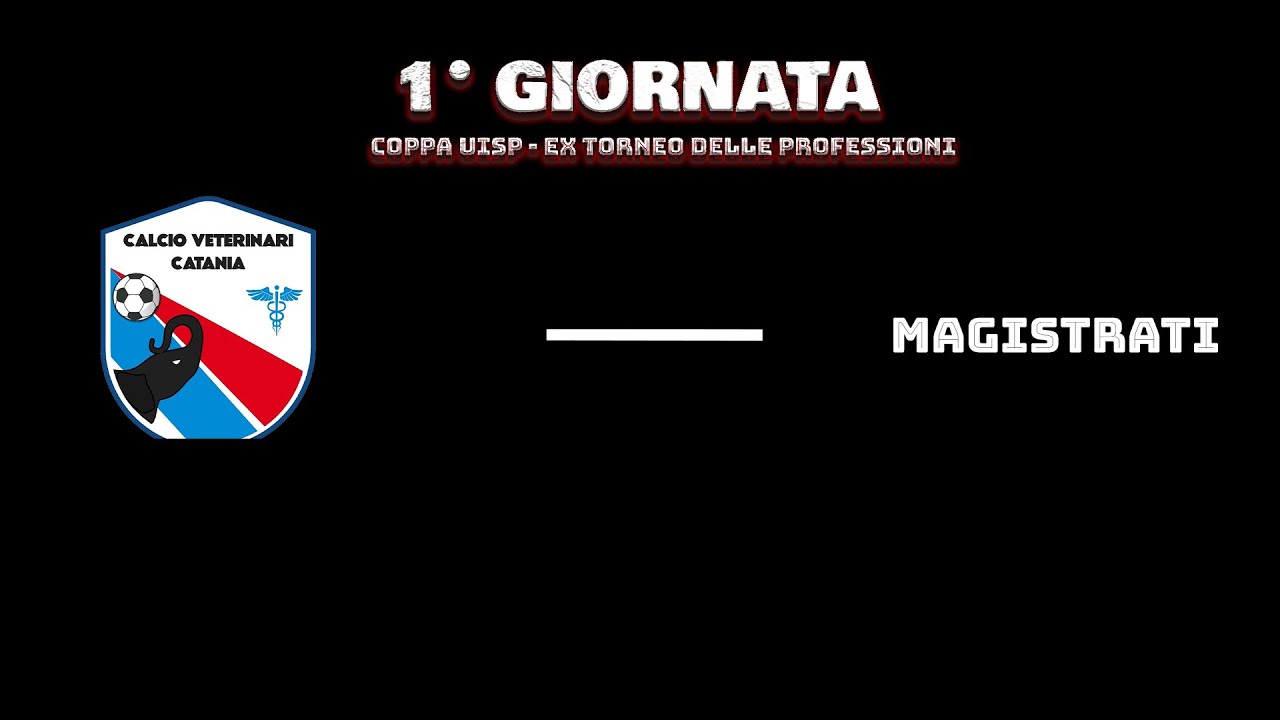 HIGHLIGHTS| 1° GIORNATA -ANDATA UISP EX TORNEO PROFESSIONI| CALCIO VETERINARI CATANIA 0-2 MAGISTRATI