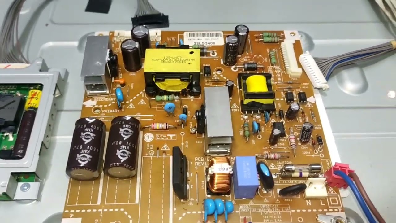 tv LG 32ls3400 ou 32lm3400 não liga ou pisca stand by e não liga resolvido