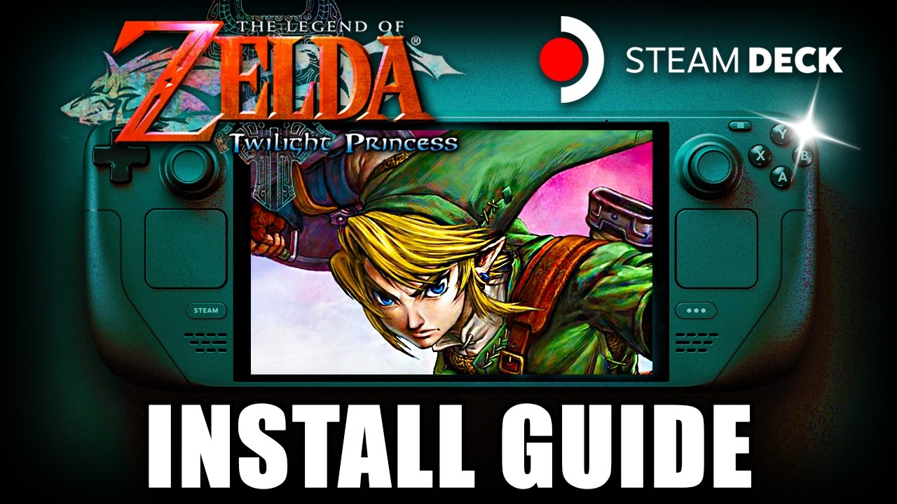 How To Install The Legend of Zelda Twilight Princess PC Port On Steam Deck: FULL Setup Guide