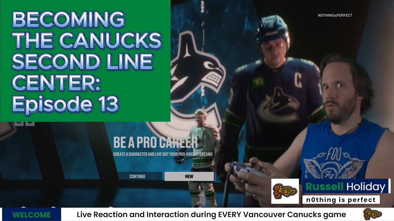 Becoming the Canucks Second Line Center | NHL 26 Be a Pro | Episode 13