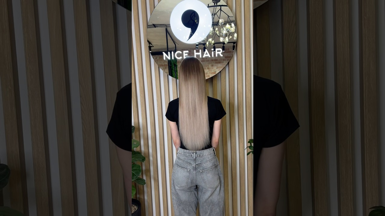 Шикарное наращивание в Nice Hair! 🔥