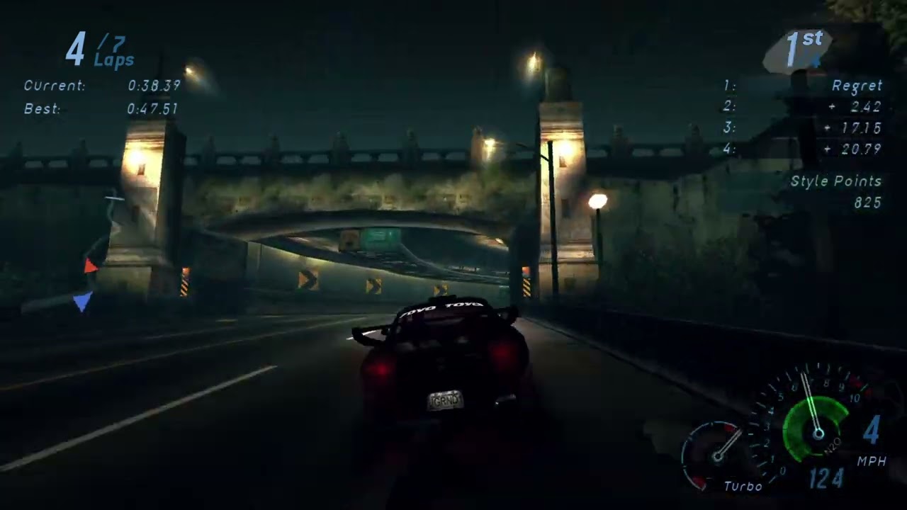 Need for Speed: Underground - Enduro Street Circuit (Hard 103/112)