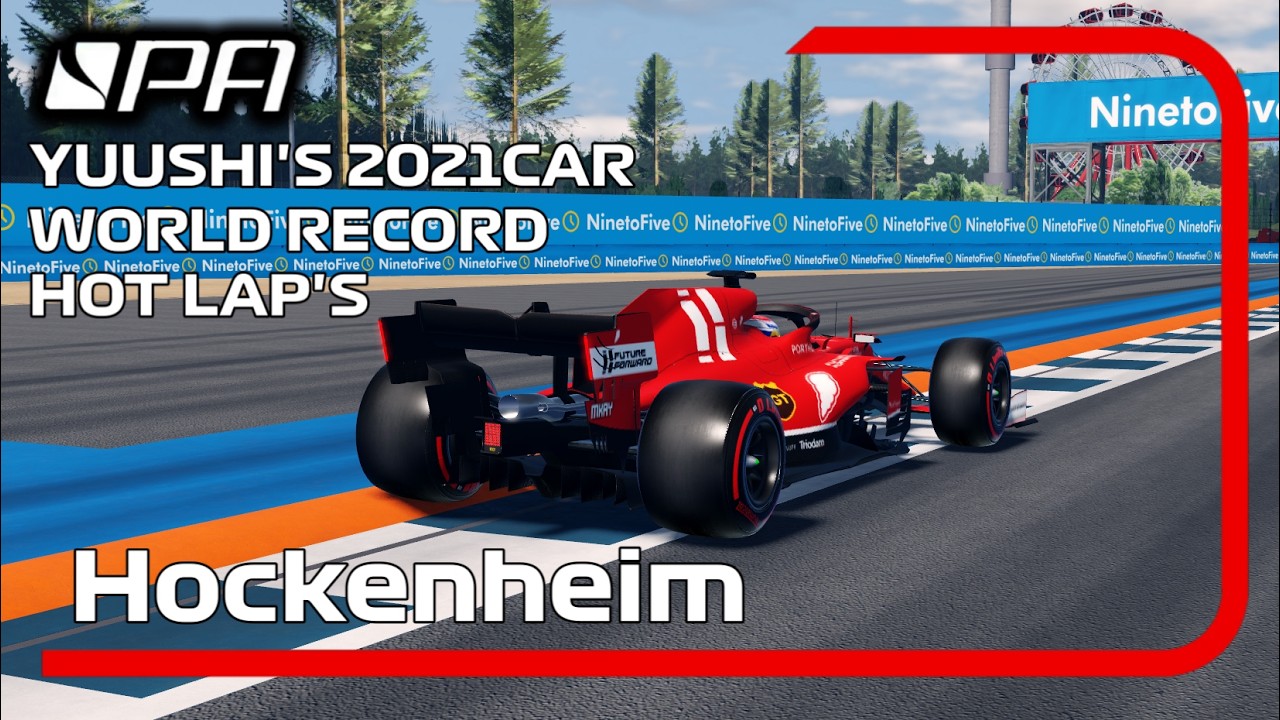Hockenheim 2021Car World Record Hot Lap [1:00.469] | Formula APEX